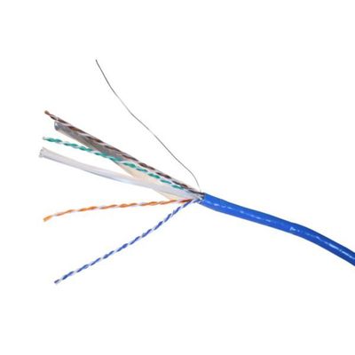 CABLE RESEAU INDOOR CAT6 F/UTP - CUIVRE - BOBINE 500M - LSZH - AWG24 - BLEU - LEGRAND