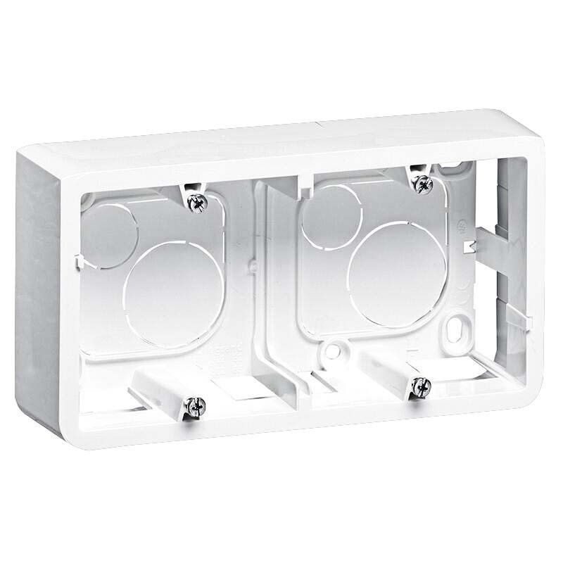 CADRE MOSAIC DE PRISE APPARENTE - 4 MODULES - BLANC - LEGRAND
