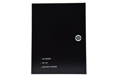 COFFRET D'ALIMENTATION 18 SORTIES 12V 15A AVEC SUPPORT BATTERIE 12V 7A