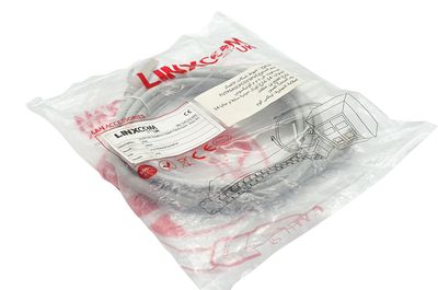 CORDON DE BRASSAGE 03M CAT6A F/UTP - GRIS - LINXCOM