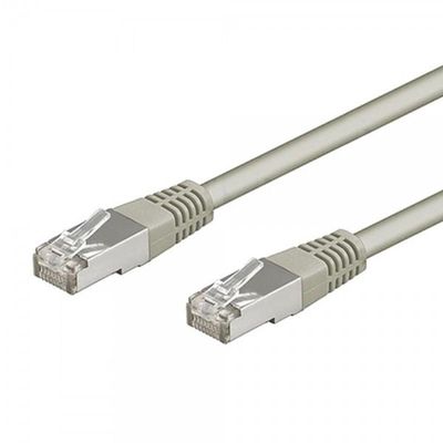 CORDON DE BRASSAGE 0.5M CAT6 F/UTP - GRIS - LINXCOM