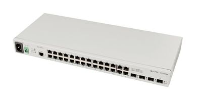 ETHERNET - SWITCH MES2428B 24 PORTS 10/100/1000BASE - T 4 PORTS 10/100/1000BASE - T/100BASE - FX/1000BASE - X COMBO L2 220V AC 12V DC - ELTEX