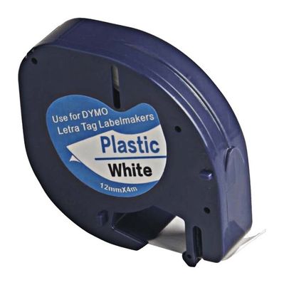 ETIQUETTES BLANC EN PLASTIQUES POUR ETIQUETEUSE - DYMO