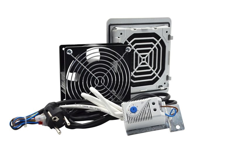 EXTENSION DE 1 VENTILATEUR - AVEC FILTRE - AVEC THERMOSTAT - SANS INTERRUPTEUR - SANS AFFICHEUR - LANDE EXTENSION DE 1 VENTILATEUR - AVEC FILTRE - AVEC THERMOSTAT - SANS INTERRUPTEUR - SANS AFFICHEUR - LANDE