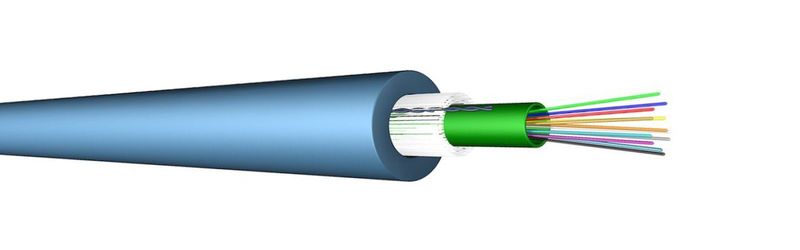 FIBRE OPTIQUE MULTIMODE (OM5B) 12 BRINS - BOBINE 3000M - LSHF - UC FIBRE - BLEU - DRAKA FIBRE OPTIQUE MULTIMODE (OM5B) 12 BRINS - BOBINE 3000M - LSHF - UC FIBRE - BLEU - DRAKA