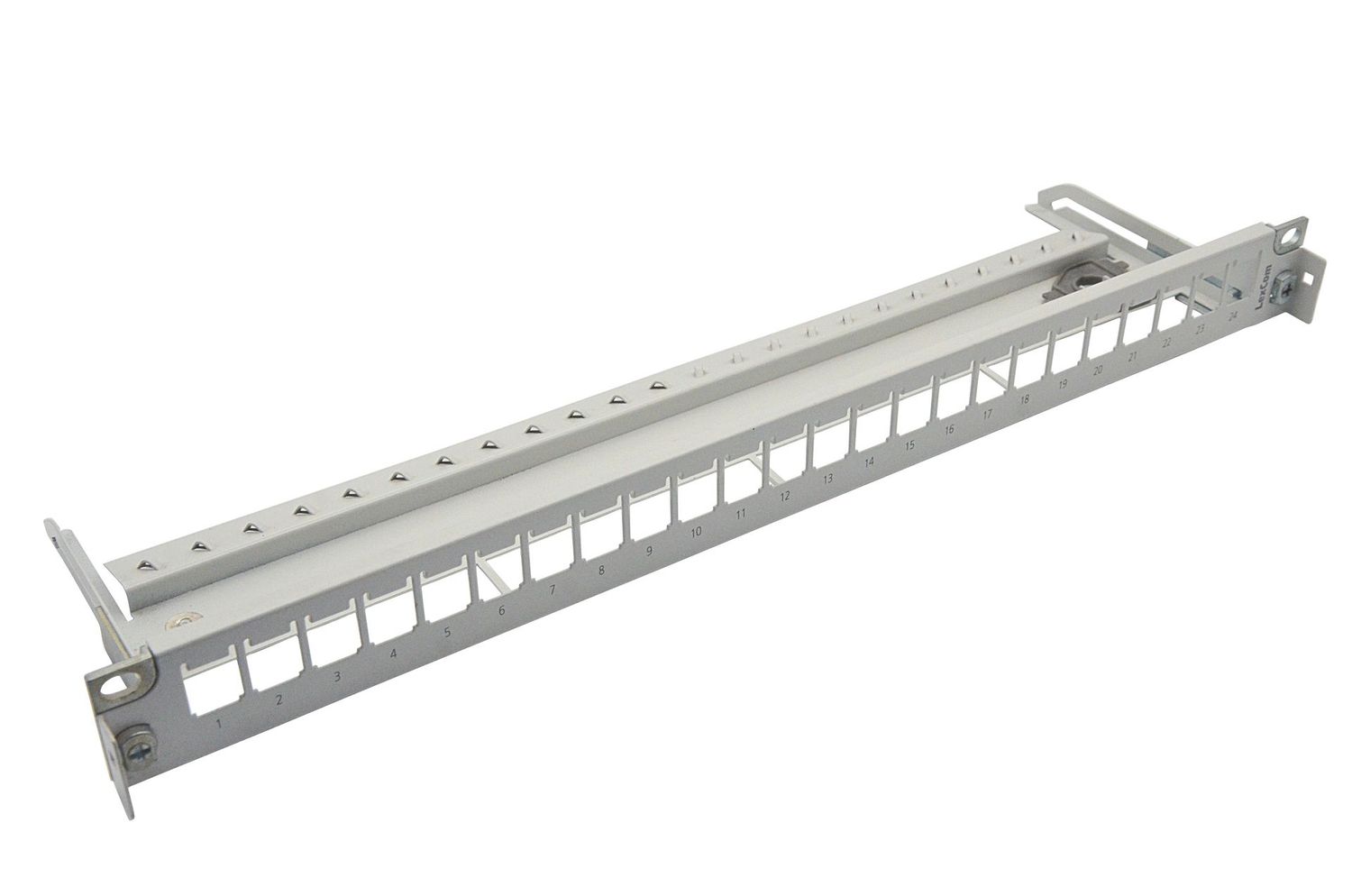 LEXCOM PATCH PANEL 19" 24 PORT LIGHT GREY - LEXCOM