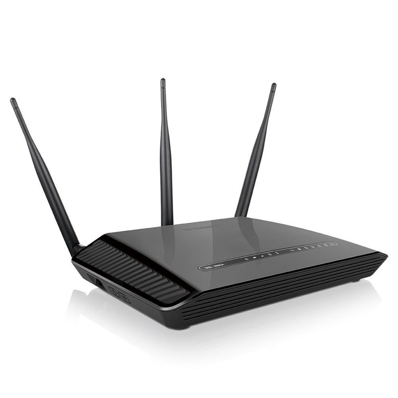 MODEM AC1600 BI - BANDE VDSL2/ADSL 4 PORTS GIGABIT LAN+1 WAN 2 USB 3X5 DBI ANTRNNES DETACHABLE - D-LINK MODEM AC1600 BI - BANDE VDSL2/ADSL 4 PORTS GIGABIT LAN+1 WAN 2 USB 3X5 DBI ANTRNNES DETACHABLE - D-LINK