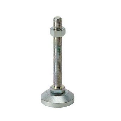 PIED D'ARMOIRE AJUSTABLE EN ACIER - M16X90MM - JAUNE