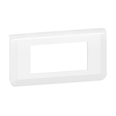 PLAQUE MOSAIC DE PRISE APPARENTE - 4 MODULES - BLANC - LEGRAND