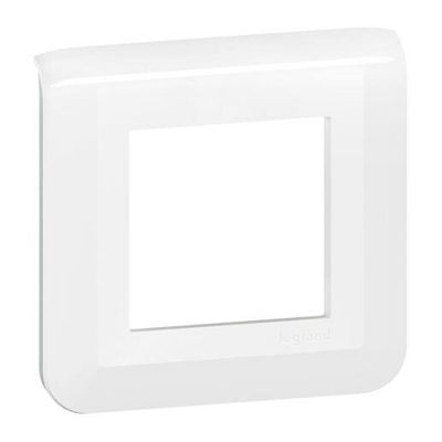 PLAQUE MOSAIC DE PRISE APPARENTE - 2 MODULES - BLANC - LEGRAND