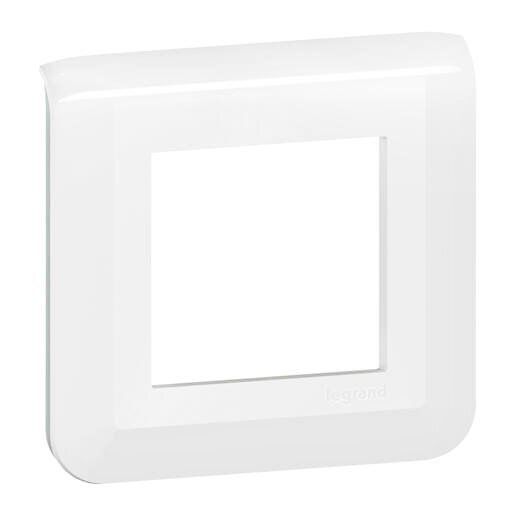 PLAQUE MOSAIC DE PRISE APPARENTE - 2 MODULES - BLANC - LEGRAND