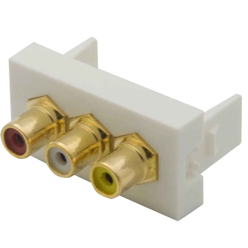 PRISE MURAL 3RCA AUDIO VIDEO