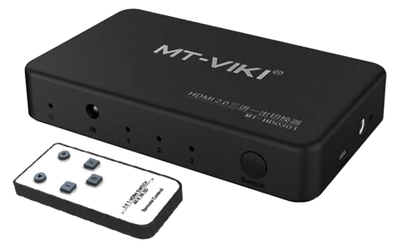 SWITCH HDMI 4K, 3 ENTREES ET 1 SORTIE AVEC TELECOMMANDE