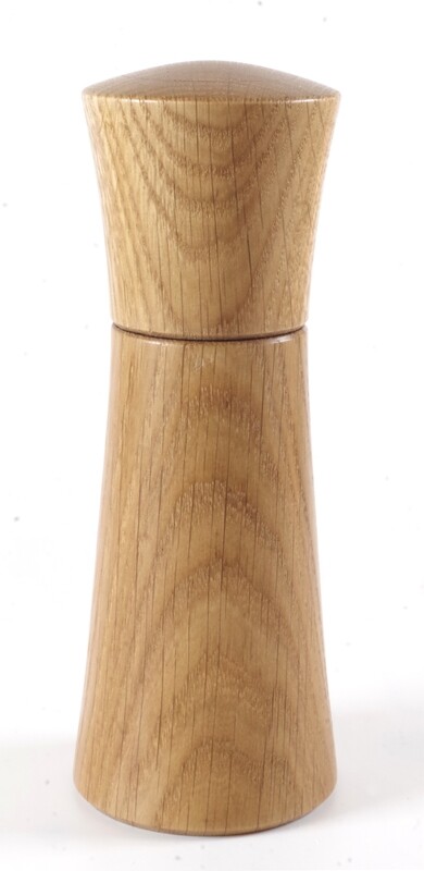 Mühle mit Keramikmahlwerk, Eiche, ca 150 mm