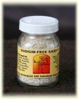 SODIUM-FREE SASSY - 3.4 oz. glass jar
