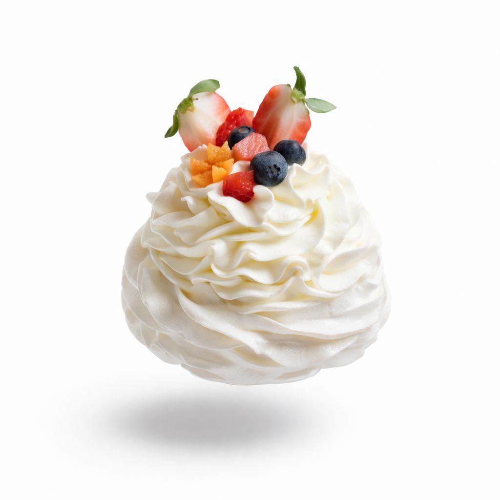 Pavlova minikoogid Pavlova minikoogid