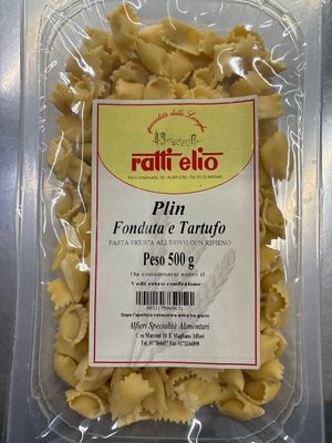 Agnolotti del Plin Fonduta e Tartufo Agnolotti del Plin Fonduta e Tartufo