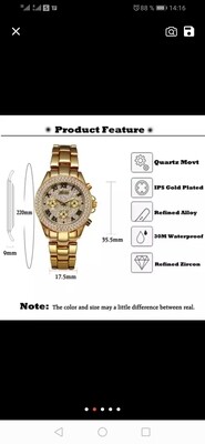 MISSFOX Watch Water resistant