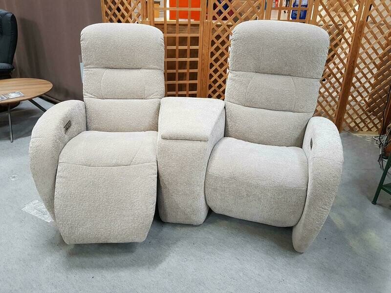 Canapé home cinéma avec coffre de rangement
