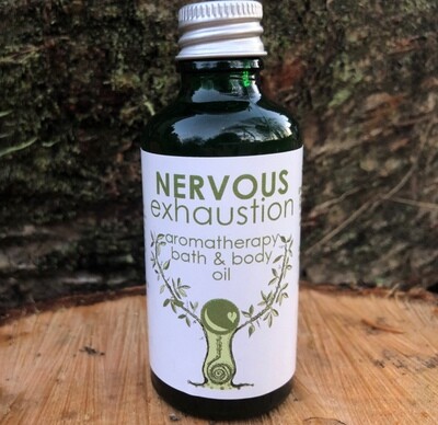 Nervous Exhaustion Aromatherapy Bath & Body Oil