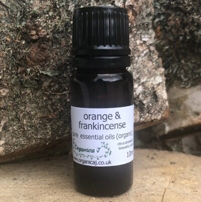 Orange and Frankincense Essential Oil Blend