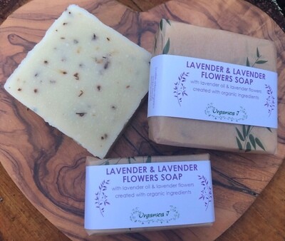 Lavender & Lavender Flower Soap