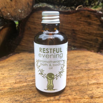 Restful Evening Aromatherapy Bath & Body Oil