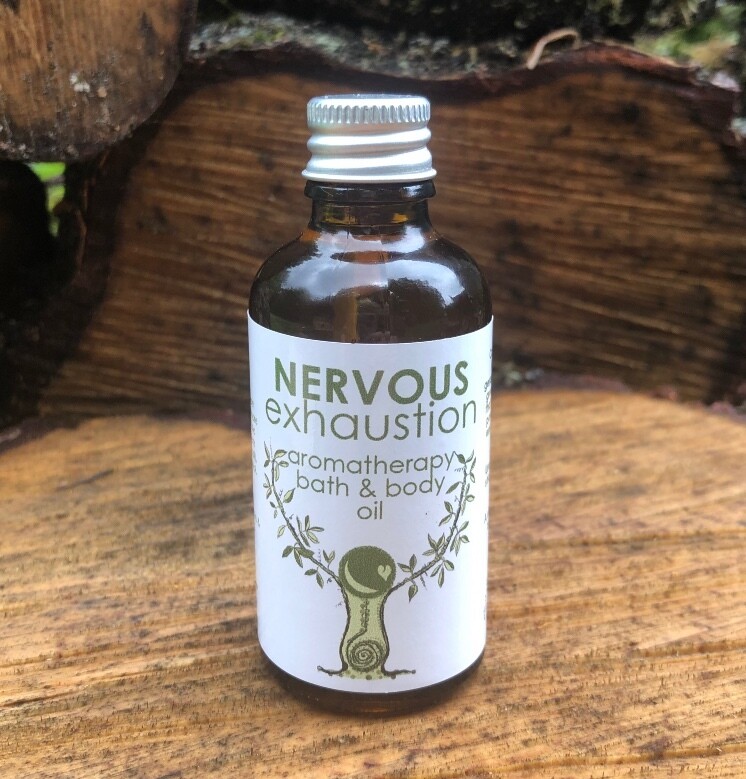Nervous Exhaustion Aromatherapy Bath & Body Oil