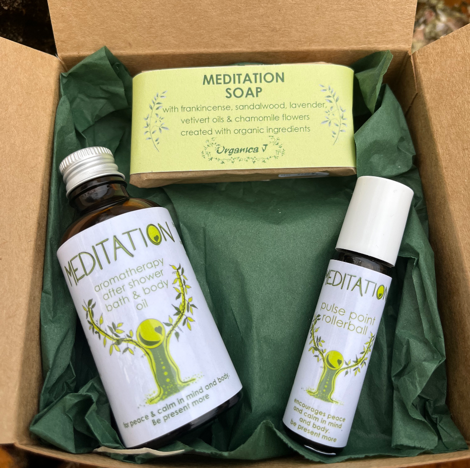 Meditation Organic Aromatherapy Gift Box - I am So Calm