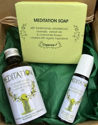 Meditation Organic Aromatherapy Gift Box - I am So Calm