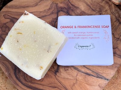 Orange & Frankincense Soap