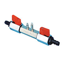 valvula combustible doble manguera 10mm