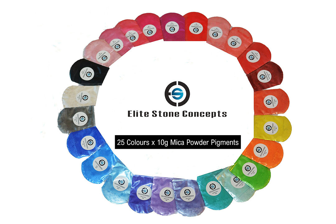 10g Metallic Pearlescent Mica Powder Pigments