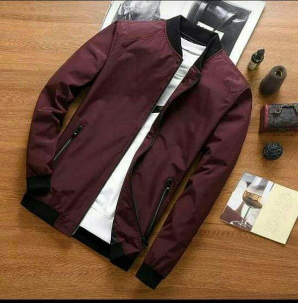 Jacket Demi Saison HOMME -JD1– Grenat