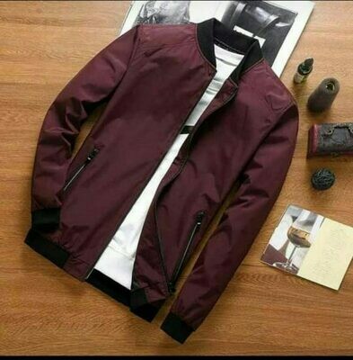 Jacket Demi Saison HOMME -JD1– Grenat