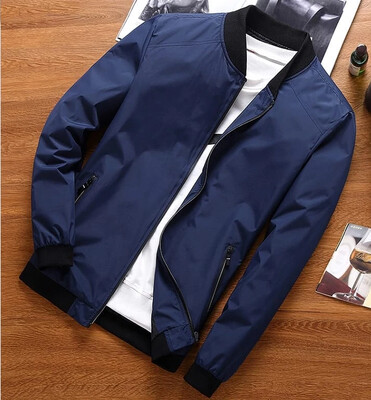 Jacket Demi Saison HOMME -JD1– Bleu