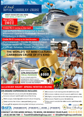LUXURY 14 NGT CULTURAL EASTERN CARIBBEAN CRUISE | APRIL 2022