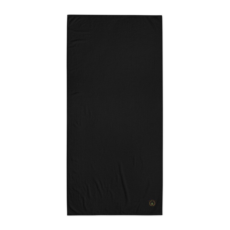 Luxury Arabic Black Cotton Towel