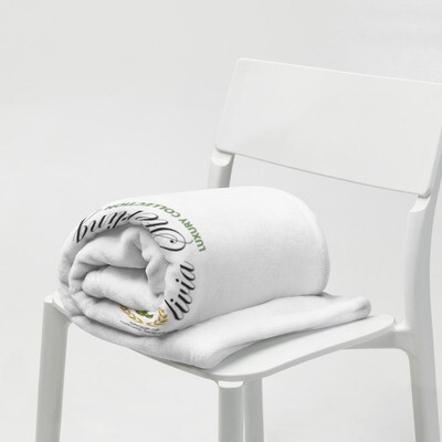 OSG White Throw Towel Blanket