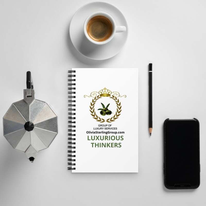 OSG Luxury Thinkers Spiral Notebook