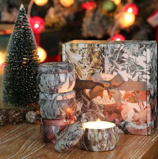 Luxury Mini Marble Candles Set