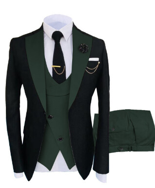 Luxury Men's 3-Piece Coat, Vest and Pants
