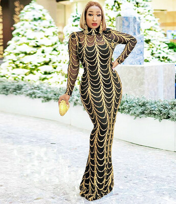 Luxury Stunning Mekaftan Dress | Long