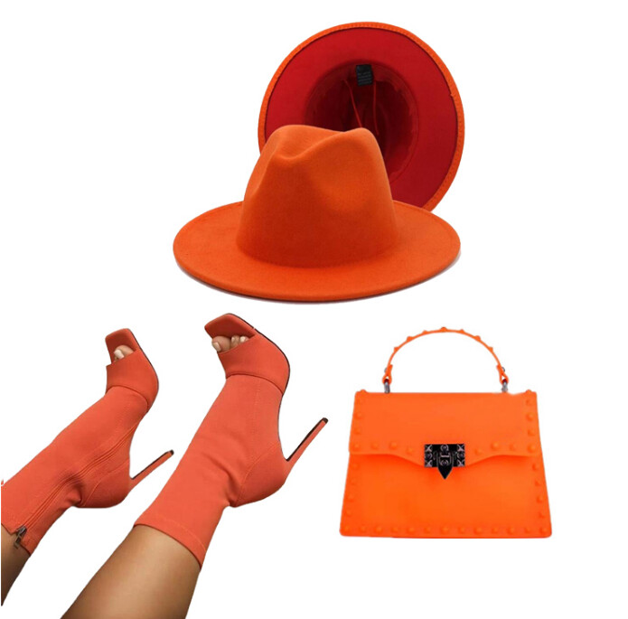 Classy Scotz  High Jazz Boots, Hat + Bag | 3 Piece