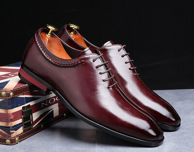 Luxury English Gentlemen Patent Shoes