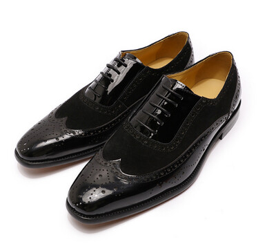 Luxury Charlie Brogue Oxford Shoes