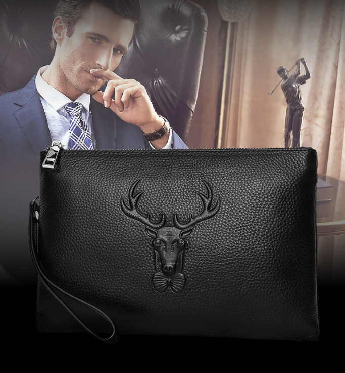 Luxury Classy Italian Leather Bag and Scarf Set