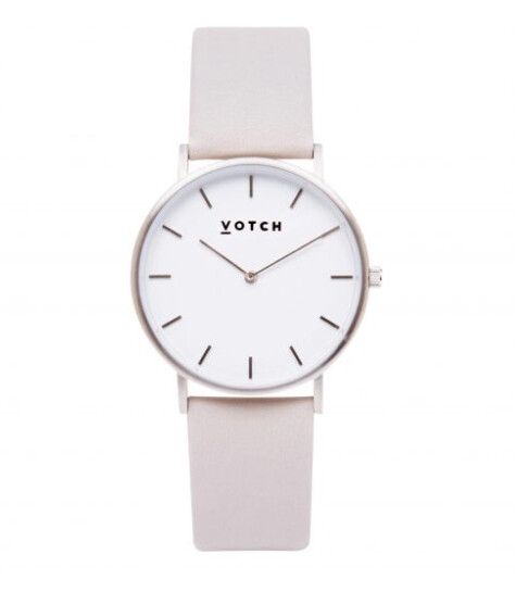 Vegan Leather Strap Watch
