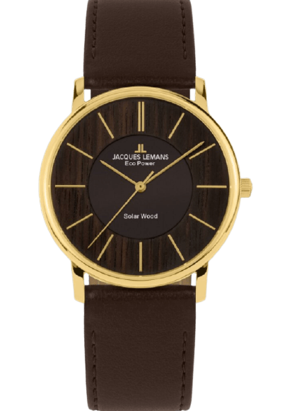 Eco Power Solar Wood Women’s Watch