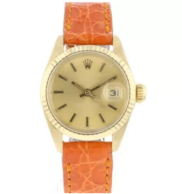 Rolex Datejust Rolex Ladies's Watch | Orange